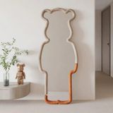  Gương Soi Bear Mirror Gương Lượn Bộc Nỉ Rubies House 
