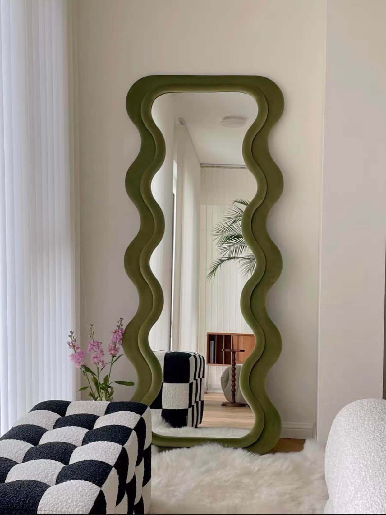  Gương Soi Nelly Mirror Gương Lượn Bộc Nỉ Rubies House 