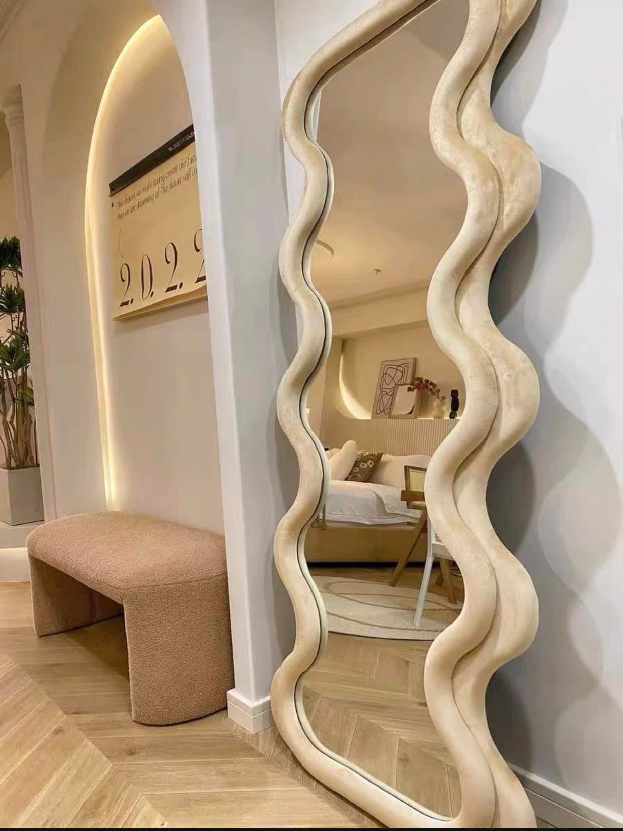  Gương Soi Nelly Mirror Gương Lượn Bộc Nỉ Rubies House 