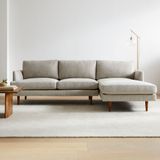  Sofa góc L phòng khách Haven Bắc Âu Rubies House 