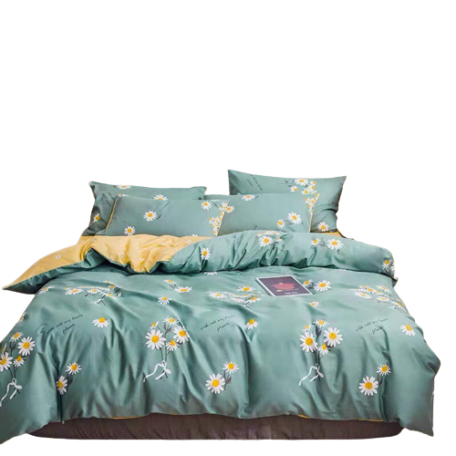 Bộ Chăn ga cotton Hàn Quốc- Hoa cúc