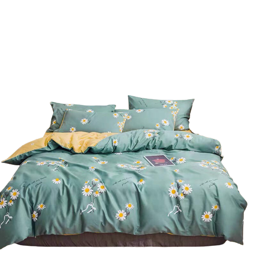  Bộ Chăn ga cotton Hàn Quốc- Hoa cúc 