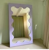  Gương Soi Wavy Mirror Gương lượn viền vuông Rubies House 