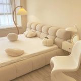  Giường ngủ bọc nệm cao cấp Nancy Bed phong cách Bắc Âu Rubies House 