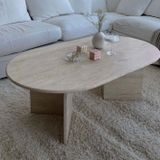  Bàn trà, bàn sofa Oval phong cách Bắc Âu Rubies House 