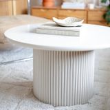  Bàn trà tròn, bàn sofa Queen phong cách Bắc Âu Rubies House 