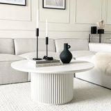  Bàn trà tròn, bàn sofa Queen phong cách Bắc Âu Rubies House 