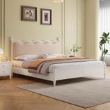  GIƯỜNG GỖ FARMHOUSE  PHỐI NỆM DECED RUBIES HOUSE 