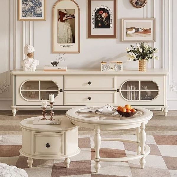 Ảnh hình Bàn trà, bàn sofa Lucia  cao cấp Bắc Âu Rubies House