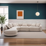  Sofa góc L phòng khách Larita Bắc Âu Rubies House 