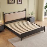  GIƯỜNG GỖ FARMHOUSE  PHỐI NỆM DECED RUBIES HOUSE 