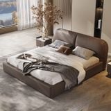  Giường ngủ bọc nệm cao cấp Bricky Bed phong cách Bắc Âu Rubies House 