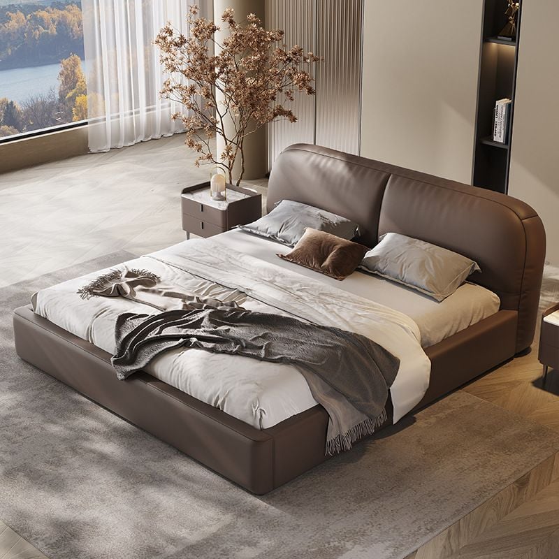  Giường ngủ bọc nệm cao cấp Bricky Bed phong cách Bắc Âu Rubies House 