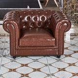  Sofa đơn cao cấp FARMHOUSE STYLE HOLLIS Bắc Âu Rubies House 