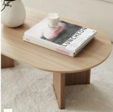  Bàn trà, bàn sofa Oval phong cách Bắc Âu Rubies House 