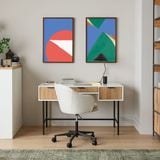  Bàn làm việc, bàn học Panini Cao Cấp Rubies Houes 