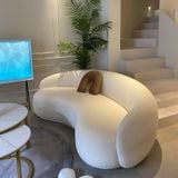  Sofa cong Curved hiện đại Rubies House 