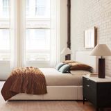  Giường ngủ bọc nệm cao cấp Storage Bed phong cách Bắc Âu Rubies House 
