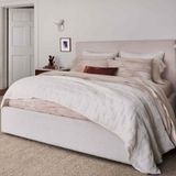  Giường ngủ bọc nệm cao cấp Storage Bed phong cách Bắc Âu Rubies House 