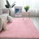  Thảm Lông Trải Sàn Hồng phấn Cao Cấp  - Lông mềm dày 4.5cm 