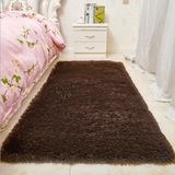  Thảm Lông Trải Sàn Cao Cấp Nâu đậm - Lông mềm dày 4.5cm 