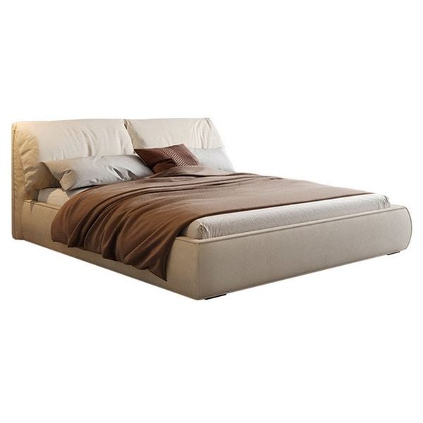 Giường ngủ bọc nệm cao cấp Dreamer Bed phong cách Bắc Âu Rubies House