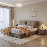  Giường ngủ bọc nệm cao cấp Dreamer Bed phong cách Bắc Âu Rubies House 