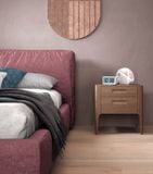  Giường ngủ bọc nệm cao cấp Cama Bed phong cách Bắc Âu Rubies House 