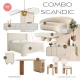  Combo nội thất căn hộ Scandic phong cách Rubies Houes 