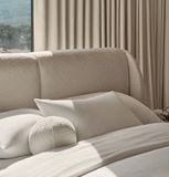  Giường ngủ bọc nệm cao cấp Ives Bed phong cách Bắc Âu Rubies House 
