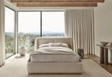  Giường ngủ bọc nệm cao cấp Ives Bed phong cách Bắc Âu Rubies House 