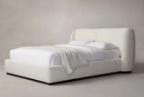  Giường ngủ bọc nệm cao cấp Ives Bed phong cách Bắc Âu Rubies House 