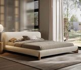  Giường ngủ bọc nệm cao cấp Softbay Bed phong cách Bắc Âu Rubies House 