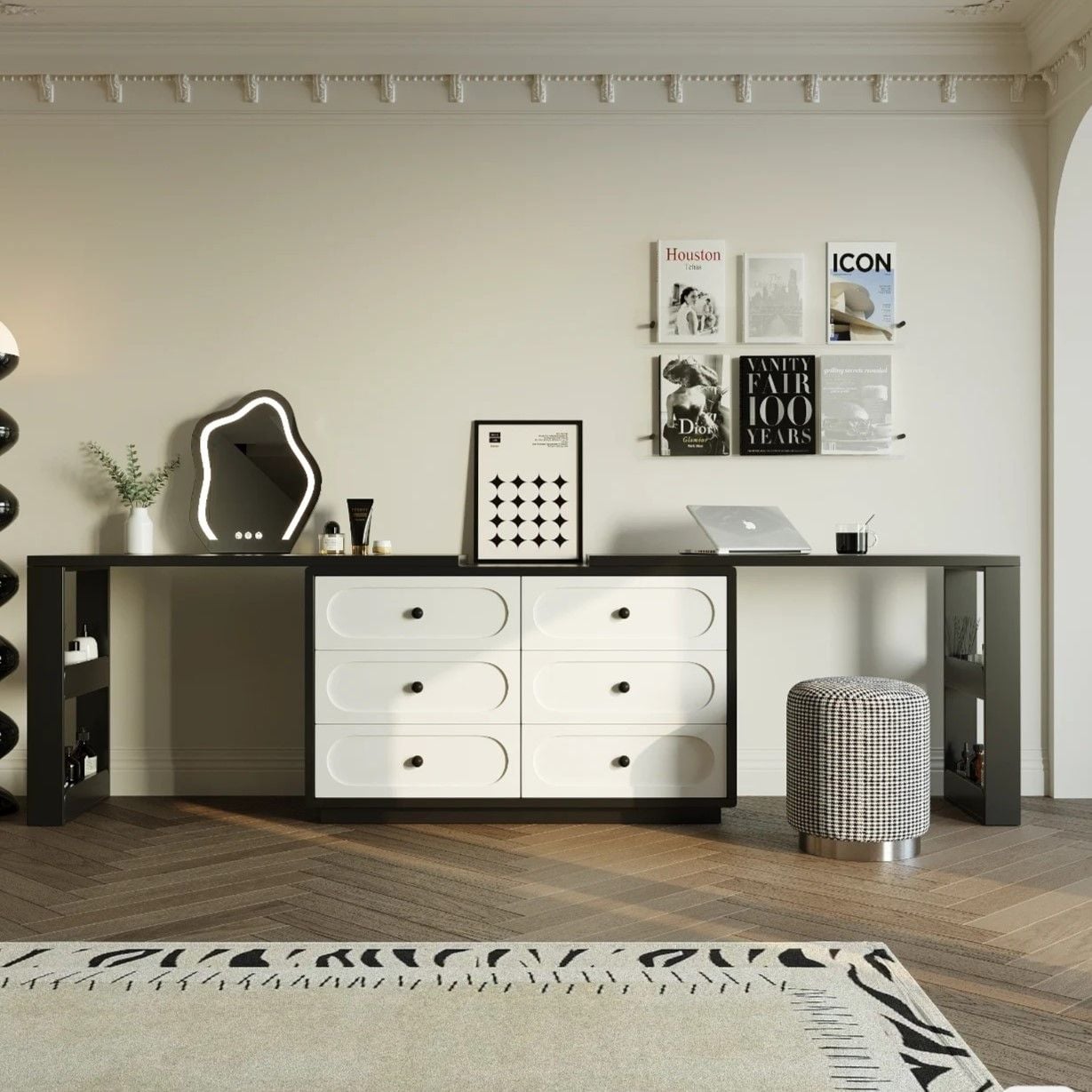  Bàn trang điểm cao cấp Pure Bắc Âu Rubies House 