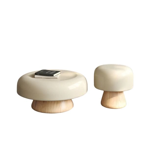 Ảnh hình Bàn trà, bàn cafe Mushrooms 2 pcs  Rubies House