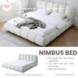  Giường ngủ bọc nệm cao cấp NIMBUS Bed phong cách Bắc Âu Rubies House 
