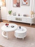  Bàn trà, bàn sofa Lucia cao cấp Bắc Âu Rubies House 