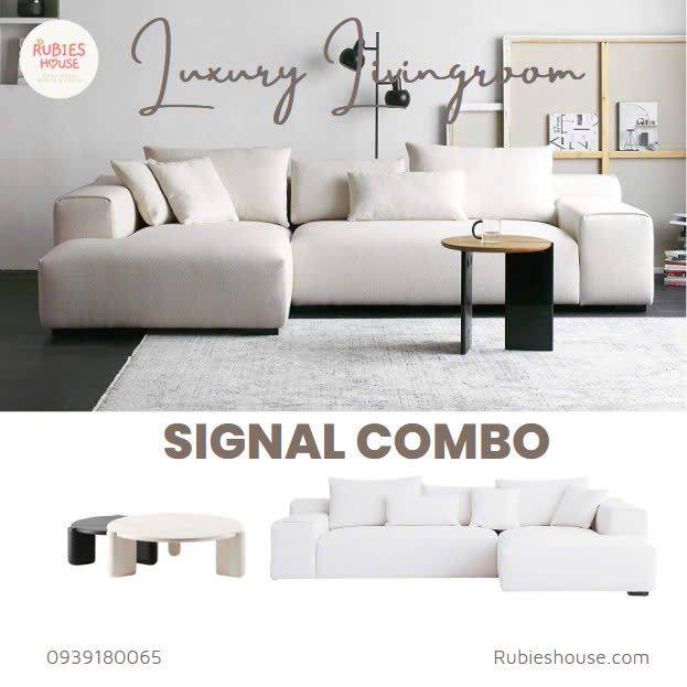  COMBO SIGNAL - Combo phòng khách Rubies House 