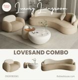  COMBO LOVESAND - Combo phòng khách Rubies House 