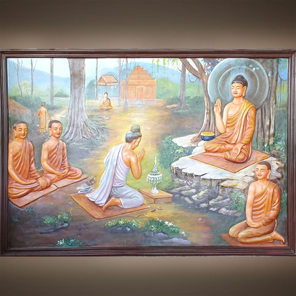 Phù điêu Cuộc Đời Đức Phật
