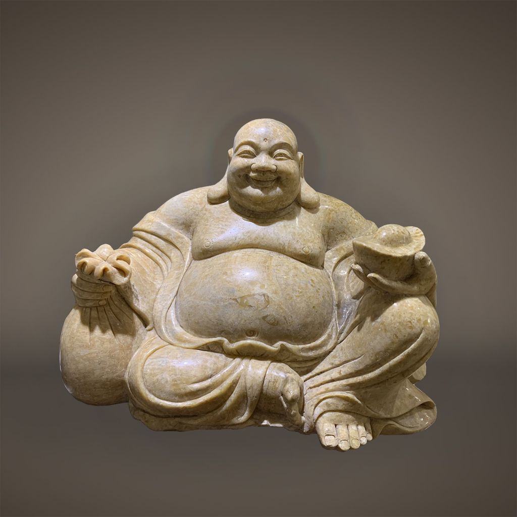 Tượng Di Lặc canxit