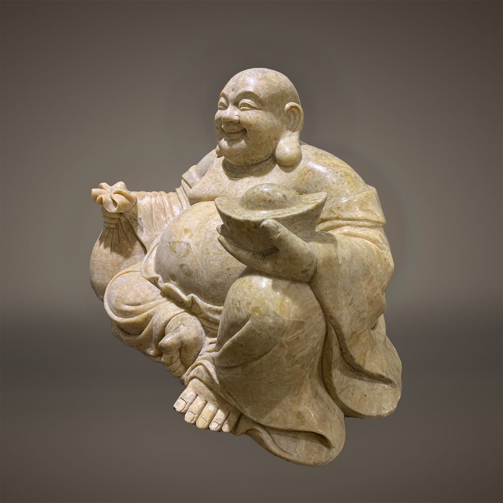 Tượng Di Lặc canxit