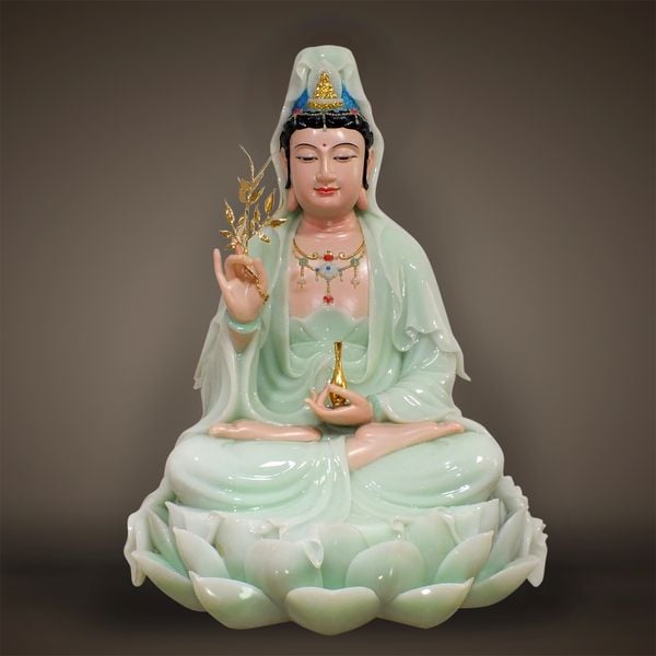 Tượng Phật Bà Quan Âm ngồi