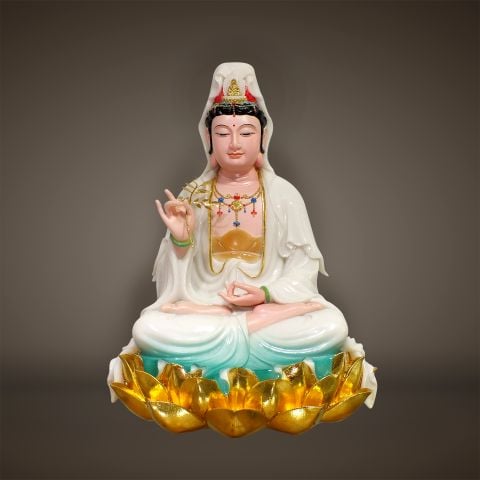 Tượng Phật Bà Quan Âm ngồi