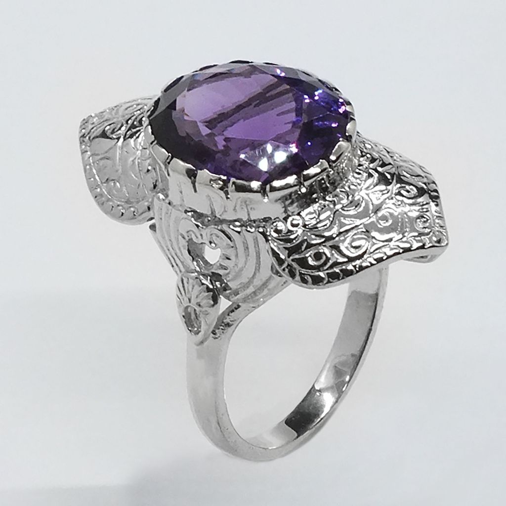 Nhẫn Thạch Anh Tím - AM019