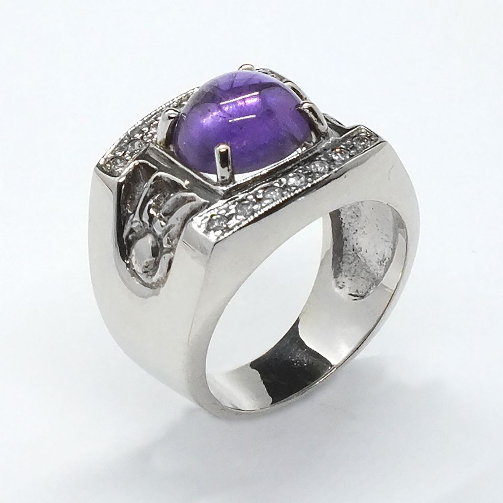 Nhẫn Thạch Anh Tím - AM020