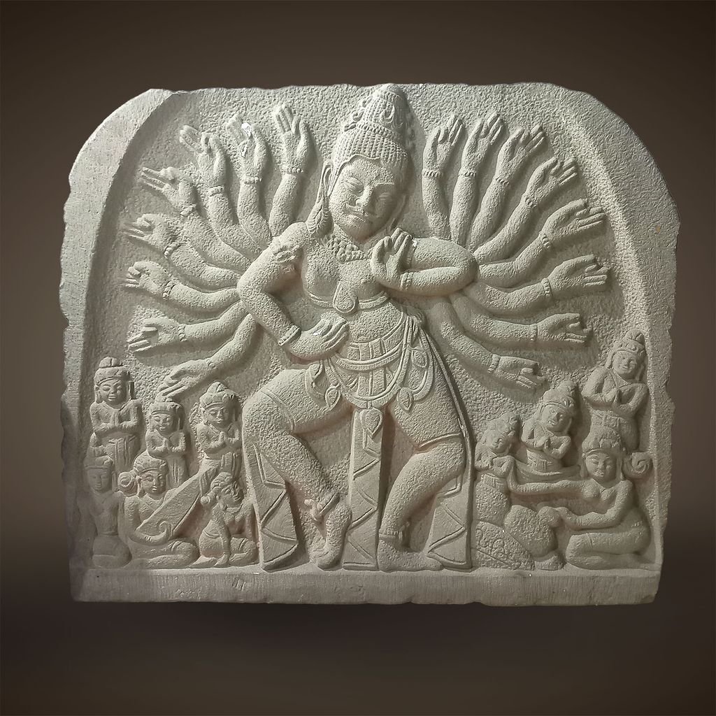 Phù Điêu Cham - Shiva múa