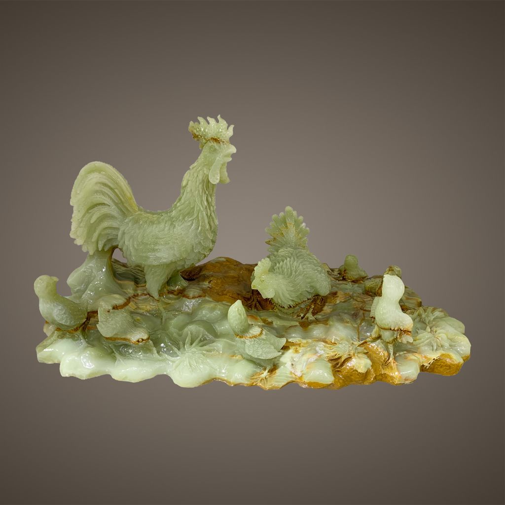 Gia Đình Gà  - ngọc lục