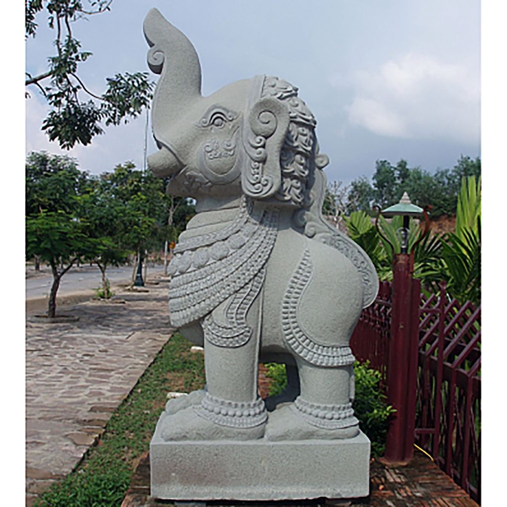 Tượng voi Chăm - Gajasimha