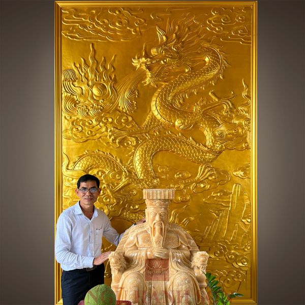 Phù điêu thanh long